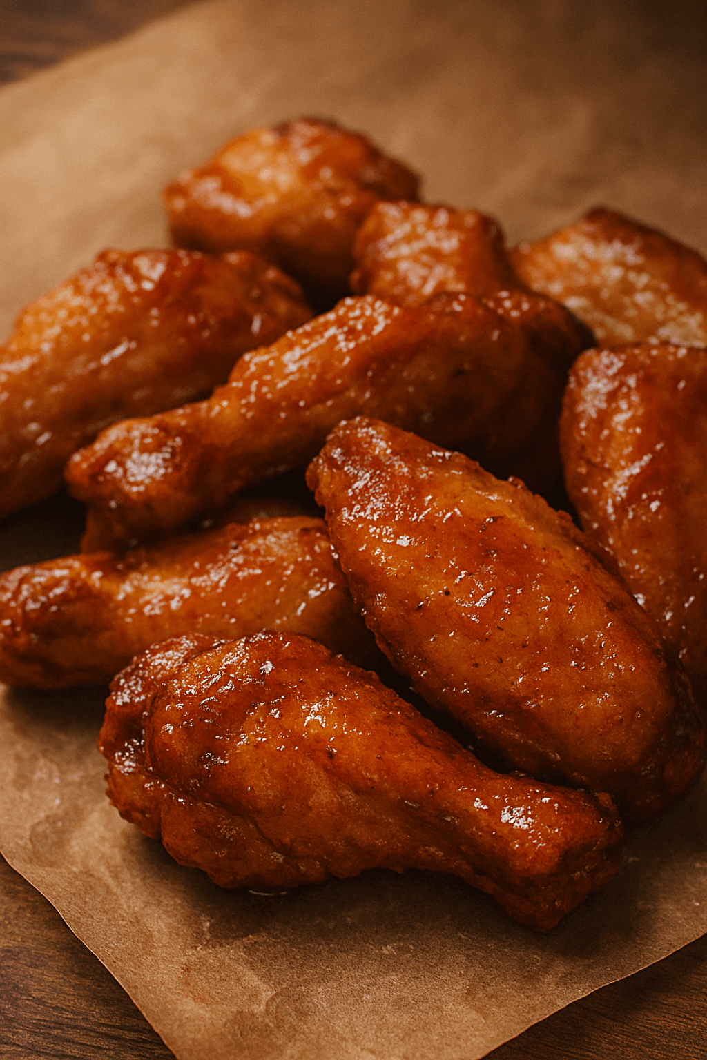 Delicious chicken wings